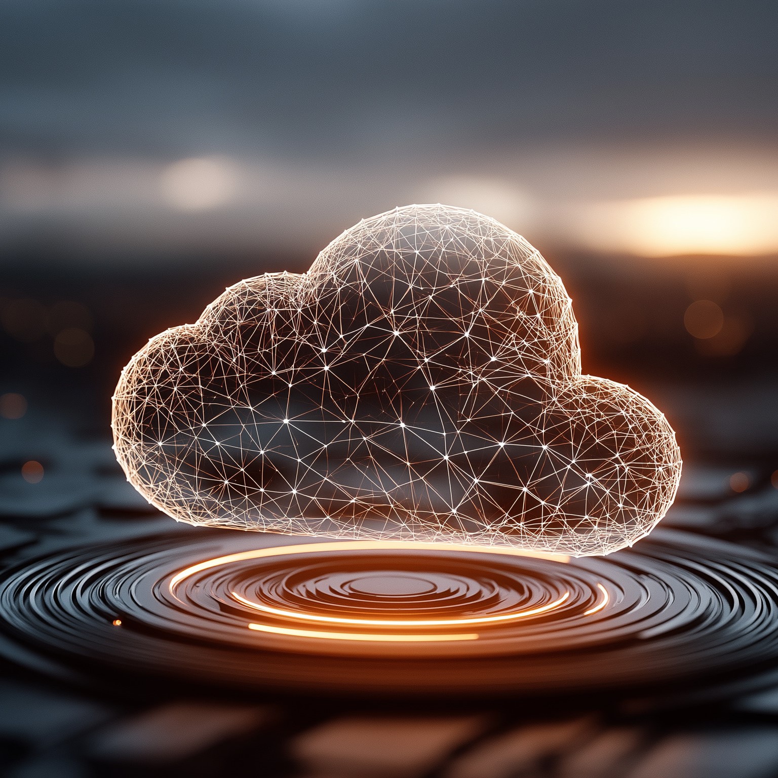 クラウド技術コンセプトのイメージ